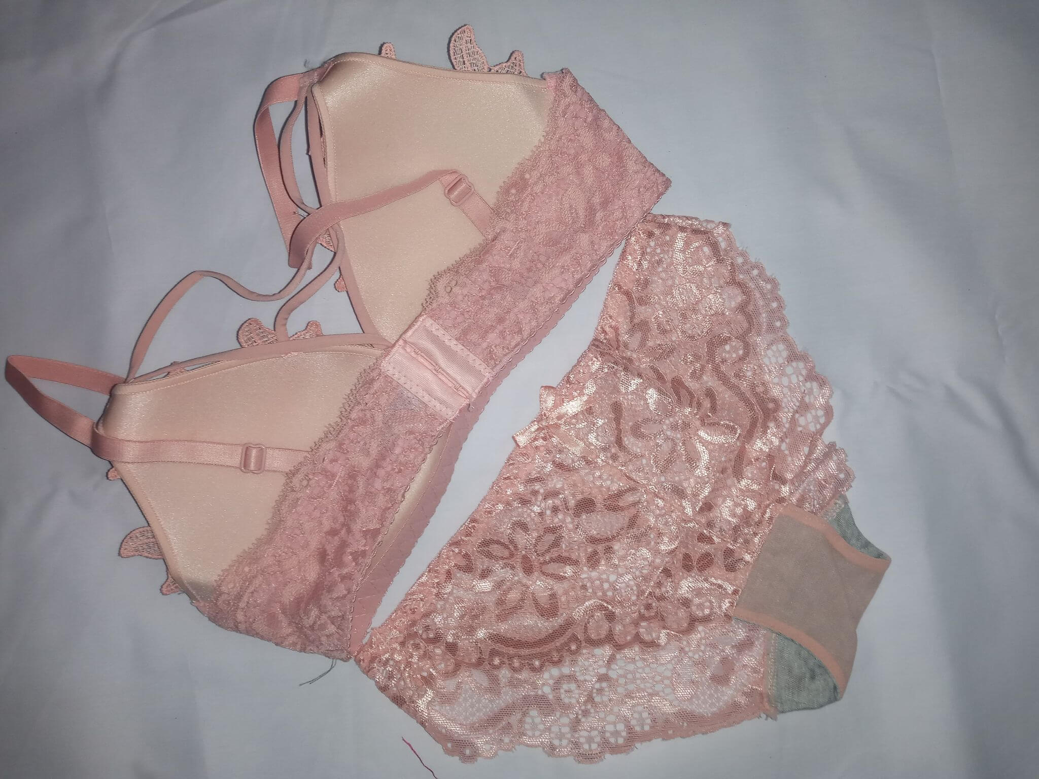 Midnight Rose Bra Set