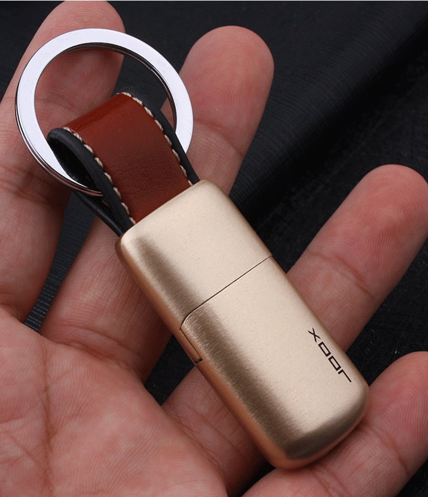 Leather belt portable lighter [Black] Rajoki Earn