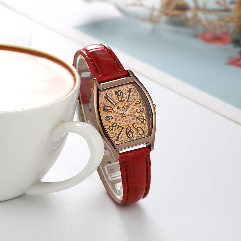 Wine barrel Watch (Red) Rajoki Earn