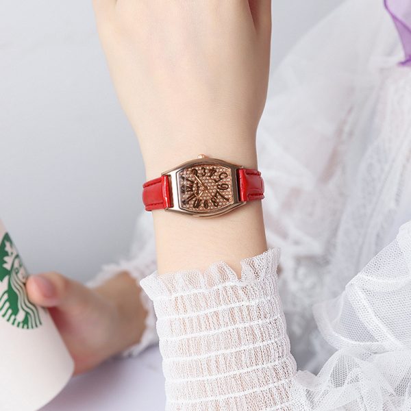 Wine barrel Watch (Red) Rajoki Earn